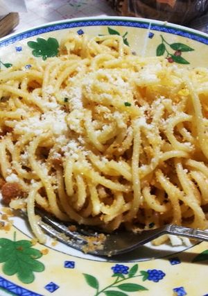 パン粉がメイン?! イタリアンパスタ-レシピのメイン写真
