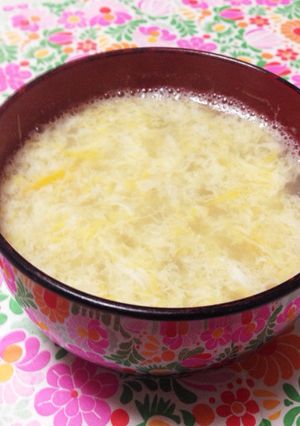 5分でたまごスープ-レシピのメイン写真
