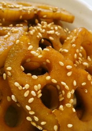 シャキシャキれんこんきんぴら-レシピのメイン写真