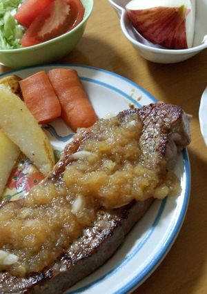 材料5つ★ステーキソース(宮のタレ風)-レシピのメイン写真