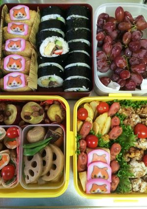 2014運動会お弁当(覚書)-レシピのメイン写真