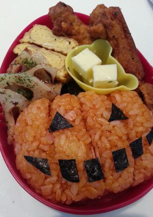 キャラ弁☆ハロウィン②-レシピのメイン写真