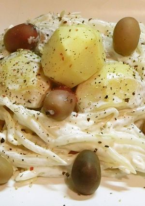 もやしと栗のクリームチーズサラダ-レシピのメイン写真