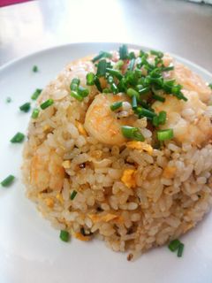 海老と焦がしネギの炒飯♡-レシピのメイン写真