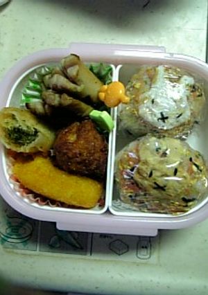 キャラミッフィー＆メラニー弁当2-レシピのメイン写真