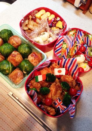 2014年小学校運動会お弁当☆-レシピのメイン写真