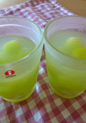 ゆずれもん風味のぶどうゼリー-レシピのメイン写真