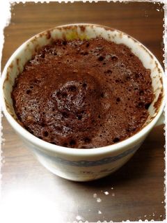 材料4つ!簡単ふわふわマグカップケーキ♪-レシピのメイン写真