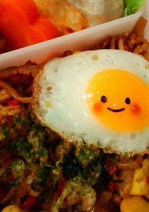 運動会行楽遠足弁当に♡ウズラ卵の目玉焼き-レシピのメイン写真
