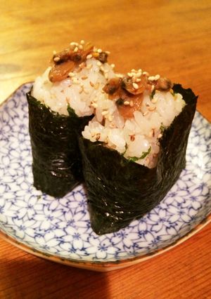 お昼にちゃっちゃっとあさりむすび-レシピのメイン写真