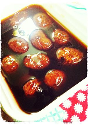 栗の紅茶で渋皮煮-レシピのメイン写真