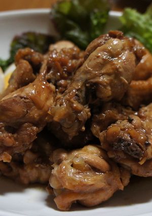 鶏手羽すっぱうまい煮-レシピのメイン写真