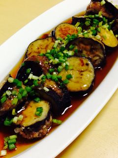 茄子の挟み焼き〜和風餡掛け〜-レシピのメイン写真