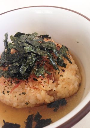 食欲そそる！簡単焼きおにぎりスープ-レシピのメイン写真