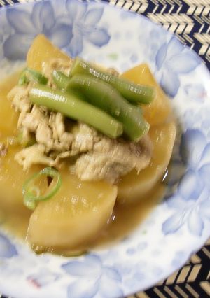 大根と豚肉の炒め煮♪-レシピのメイン写真