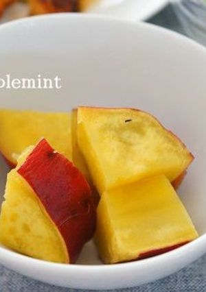 材料二つでさつまいもの和梨りんご煮-レシピのメイン写真