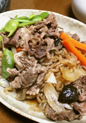 ワンルームご飯★牛丼にアレンジOK肉コン-レシピのメイン写真