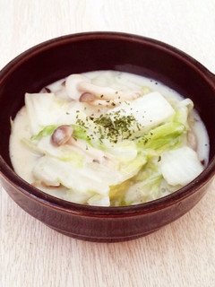 フライパンで簡単♡白菜のクリーム煮-レシピのメイン写真