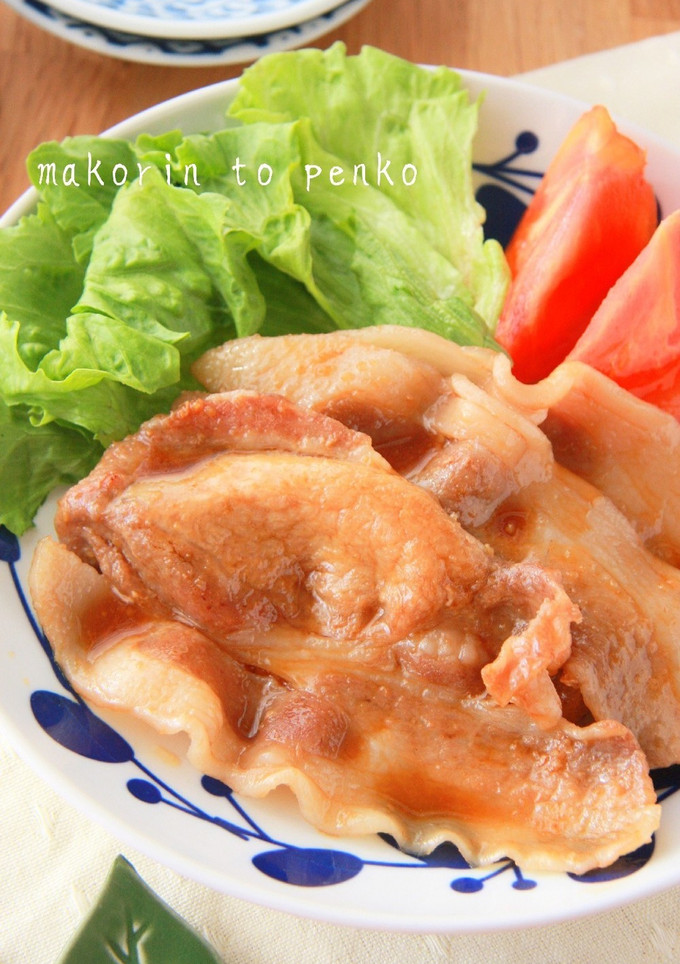 簡単！生姜焼きより＊豚ロースにんにく焼き-レシピのメイン写真