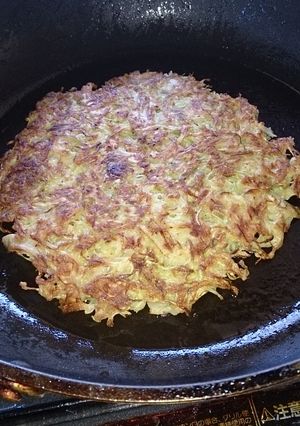 天ぷら粉で! お好み焼きもどき-レシピのメイン写真