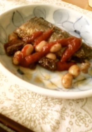 秋刀魚のトマトソース風-レシピのメイン写真