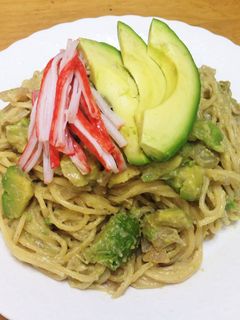 アボガド豆乳パスタ-レシピのメイン写真