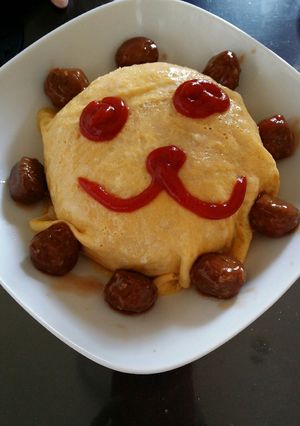 ちょー簡単あり合わせオムライス-レシピのメイン写真