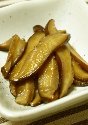 梅酢でさっぱり☆しいたけの煮物-レシピのメイン写真