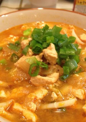 鶏肉坦々うどん-レシピのメイン写真