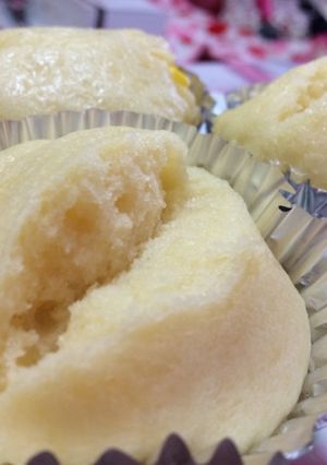 簡単！ふわっもちもち蒸しパン♡-レシピのメイン写真