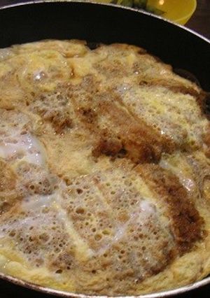 フライパンでどっさりカツ煮-レシピのメイン写真