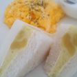 さつまいもクリームのサンドイッチ