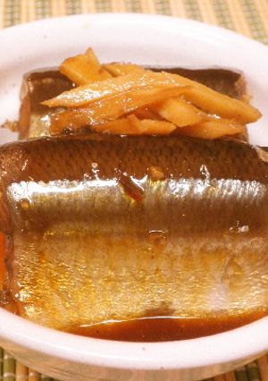 圧力鍋DEサンマの梅酒煮-レシピのメイン写真