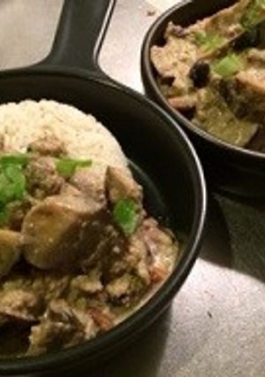 なんちゃってグリーンカレー(風)-レシピのメイン写真