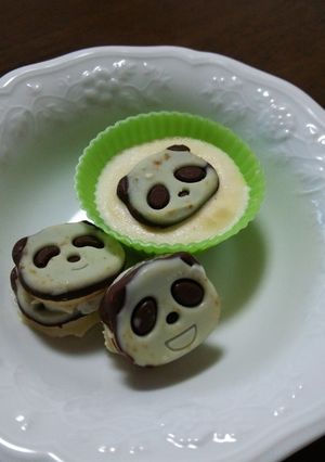 可愛い♪さくさくぱんだアイス-レシピのメイン写真