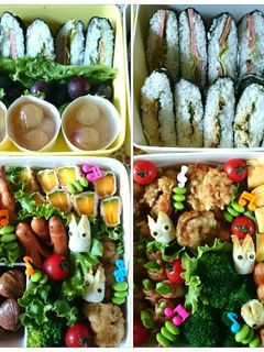 2014小学校運動会お弁当☆覚え書き★-レシピのメイン写真