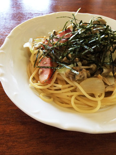 缶詰で簡単☆あさりとしめじの和風スパ!-レシピのメイン写真