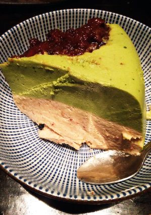 栗と抹茶のババロア-レシピのメイン写真