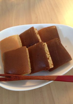 フライパンで出来る和風カステラ-レシピのメイン写真