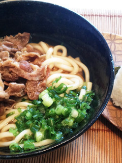 肉うどん-レシピのメイン写真