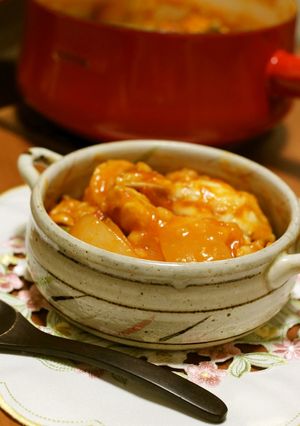 煮込むだけ！鶏手羽のとろとろトマト煮込み-レシピのメイン写真