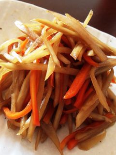 和食の定番☆きんぴらごぼう-レシピのメイン写真