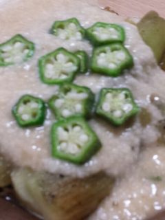 焼きナスのとろろかけ-レシピのメイン写真