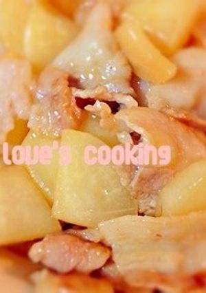 簡単お手軽！すき焼き風味甘トロ大根煮込み-レシピのメイン写真