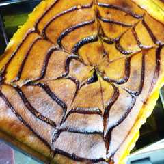 รูปของ 簡単にハロウィンカボチャケーキ