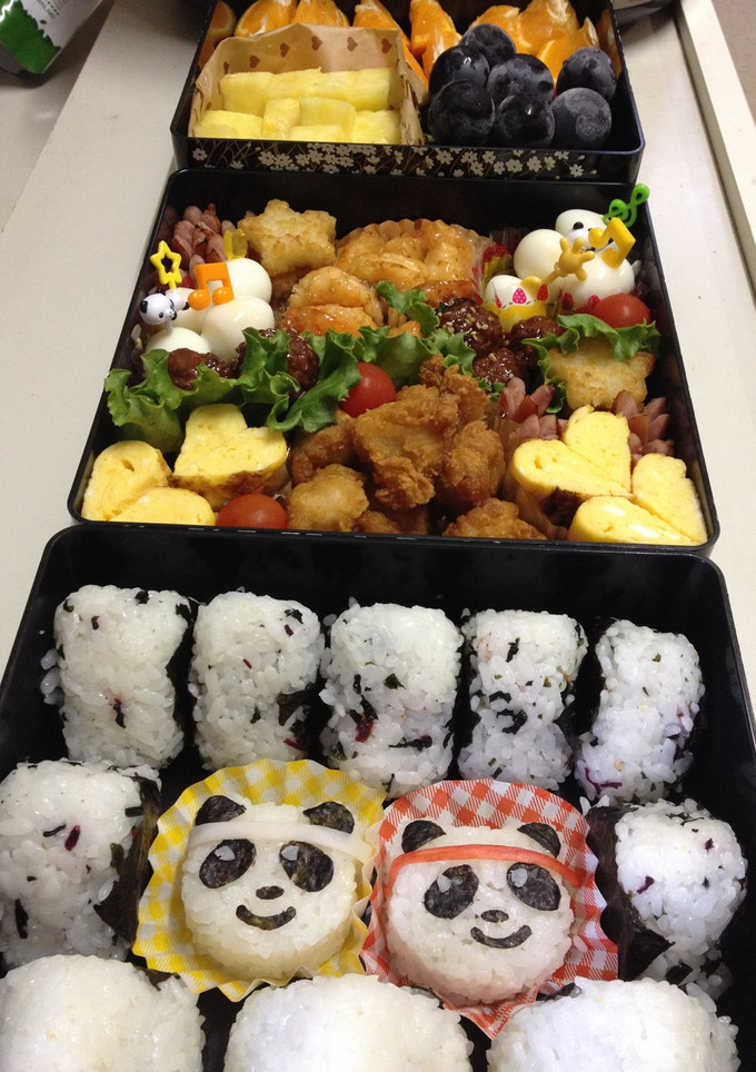運動会のお弁当　2014　　覚書-レシピのメイン写真