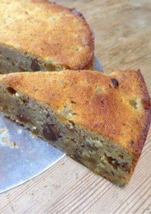 メープルシュガーとナッツのケーキ-レシピのメイン写真