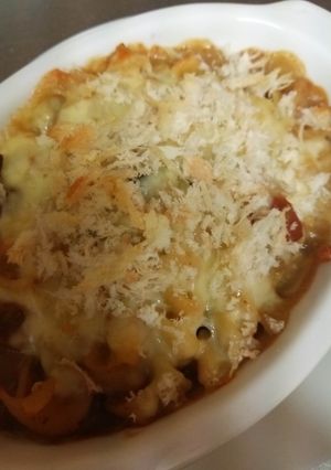 残ったカレーグラタン-レシピのメイン写真