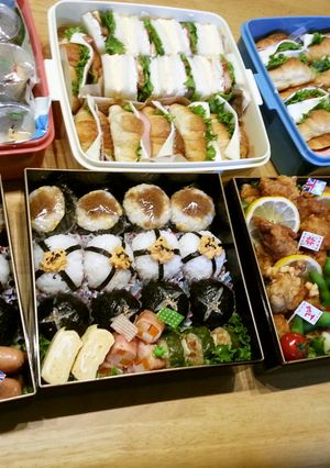 2014運動会　サンドイッチおにぎり覚書-レシピのメイン写真