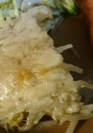 肉家のレンジでヘルシーもやしつくねバーグ-レシピのメイン写真
